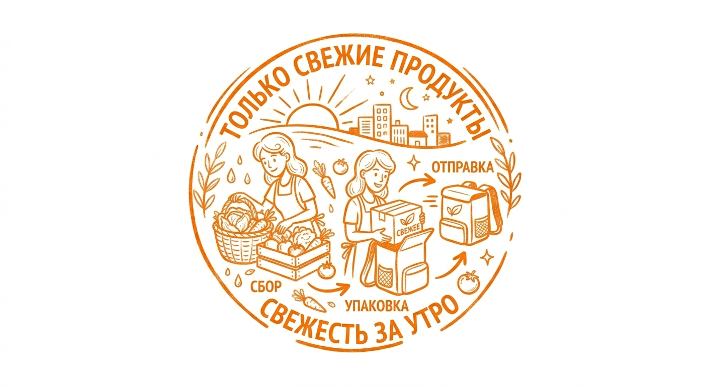 Готовим только из свежих продуктов